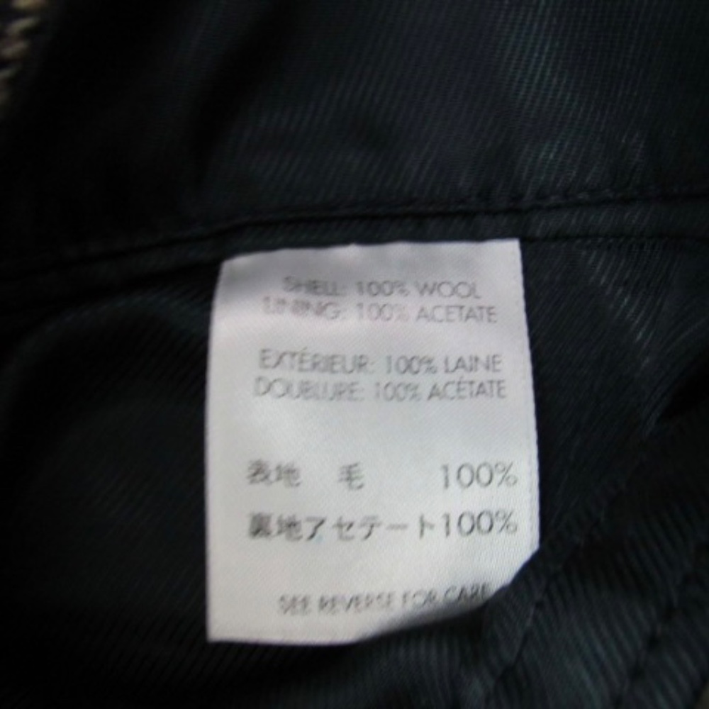 Pendleton USA 100% Wool Sz 48R Brown Houndstooth Elbow Patch Vented Sport Coat - Picture 9 of 16